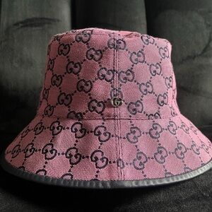 Unisex GUCCI monogram Bucket hat